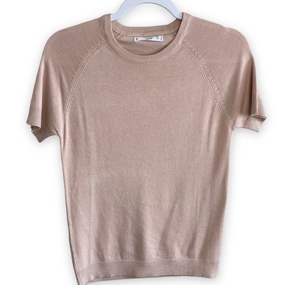 Mango Sweaters - Mango - Dusty Pink Light weight light sweater - SIze Small (6-8)